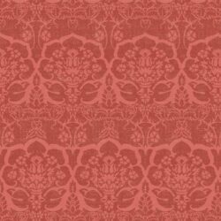 Alternative view of Art Gallery Fabrics - Damasco in Terracotta FLR43501