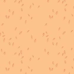 Alternative view of Art Gallery Fabrics - Dancing Leaves Apricot HZW62306