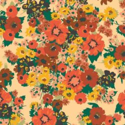 Alternative view of Art Gallery Fabrics - Wild Flora Sunlight HZW62310