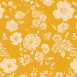 Alternative view of Art Gallery Fabrics - Flowers for Mom Sunshine PTG43405