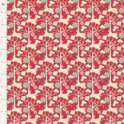 Alternative view of Tilda Jubilee Wildgarden Red TIL100542
