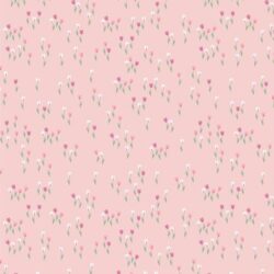 Alternative view of Art Gallery Fabrics - Hillside Tulips CUR8RO403