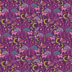Alternative view of Art Gallery Fabrics - Midnight Moonlight SST85107