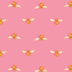 Alternative view of Art Gallery Fabrics - Bumble Blush MRG55306