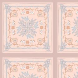 Alternative view of Art Gallery Fabrics - Seaside Tiles Blush MDS63903