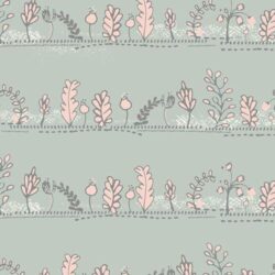 Alternative view of Art Gallery Fabrics - Dulcet Paths Pastell HRT-85310