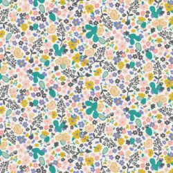 Art Gallery Fabrics - Cactus Bloom Moonlight DAT-99403