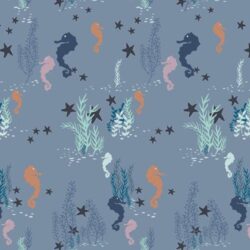 Alternative view of Art Gallery Fabrics - Seahorse Magic Shallow ENV-71782