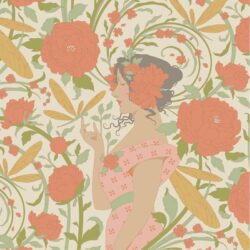 Alternative view of Tilda Songbird Aubery Coral TIL100643