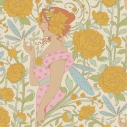 Alternative view of Tilda Songbird Aubery Mustard TIL100656