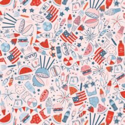 Alternative view of Art Gallery Fabrics - Fourth of July BAM-47100