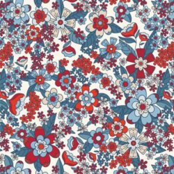 Alternative view of Art Gallery Fabrics - Stay Groovy Brave BAM-47106