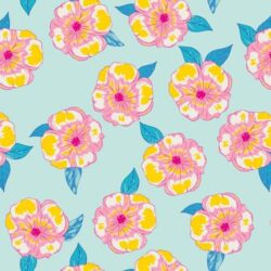 Alternative view of Art Gallery Fabrics - Polynesian Petals HLS-66958